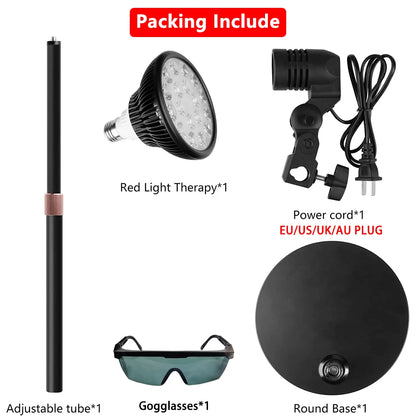 Infrared Light Therapy Device with Adjustable desk top stand or just the Bulb